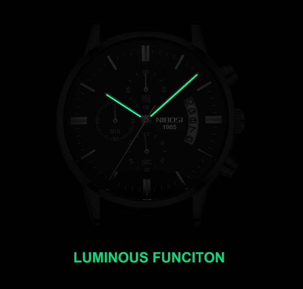 NIBOSI Stainless Steel Black Q - Smartwatch Watches For Men Brands 评论和价格
