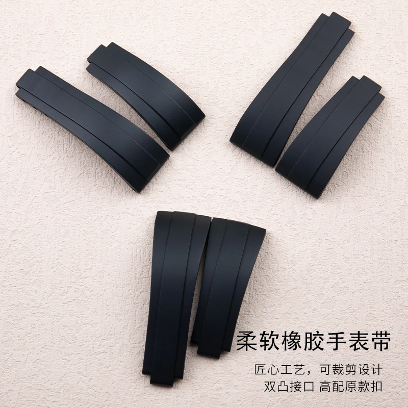 Rubber Short Buckle Watchband  - Rolex Watch Datejust 评论和价格