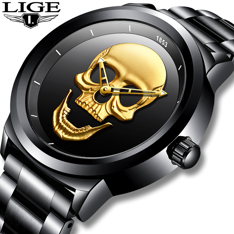 LIGE Sport Mens Watches Top Br - Smartwatch Watches For Men Brands 评论和价格