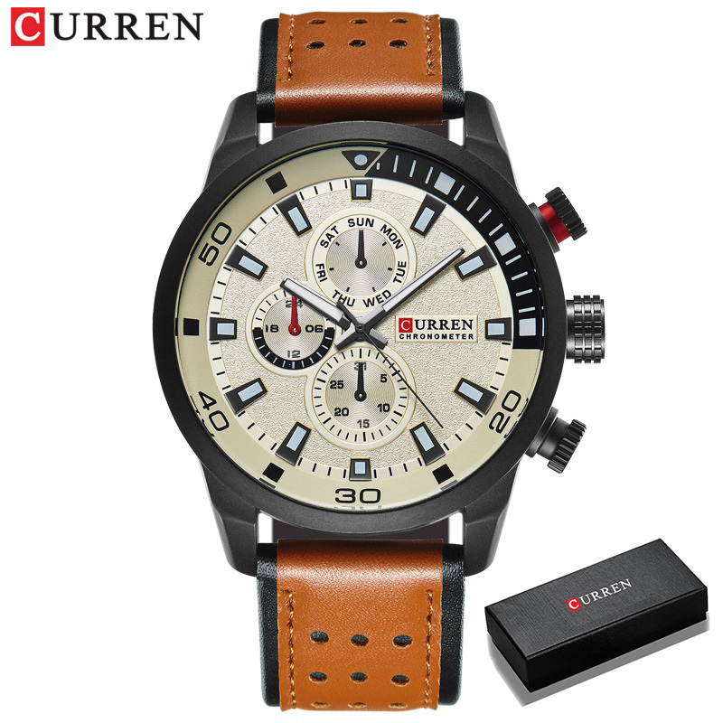 2017 CURREN Stylish Watch Men  - Smartwatch Watches For Men Brands 评论和价格