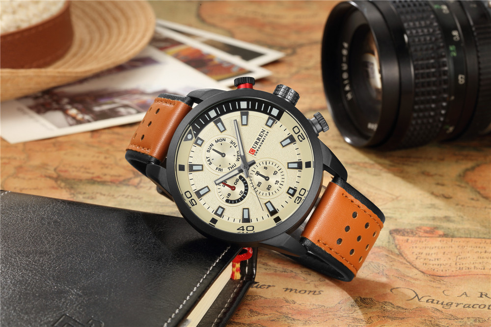 2017 CURREN Stylish Watch Men  - Smartwatch Watches For Men Brands 评论和价格