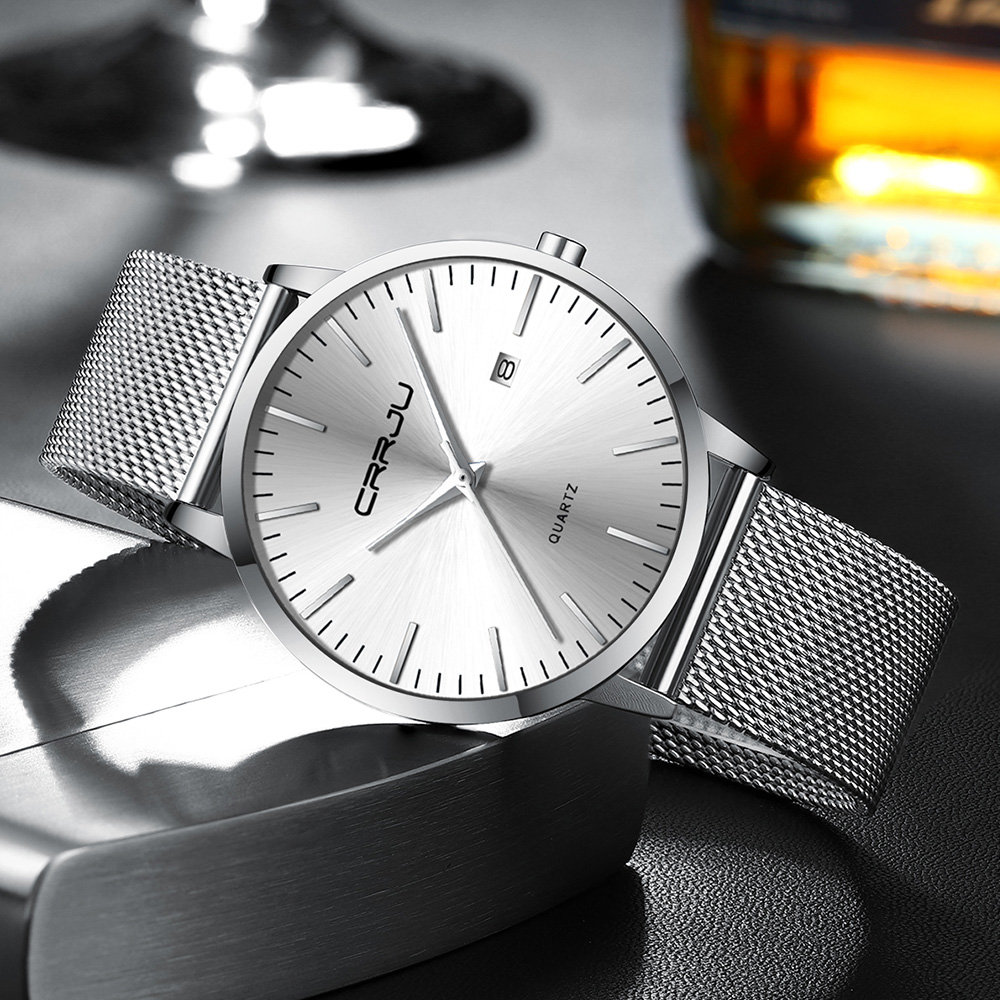 CRRJU New Fashion Mens Watches - Smartwatch Watches For Men Brands 评论和价格