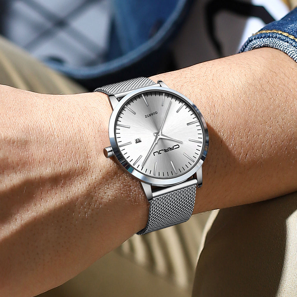 CRRJU New Fashion Mens Watches - Smartwatch Watches For Men Brands 评论和价格