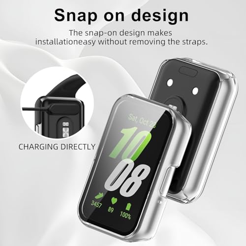 Glass+Case For Samsung Galaxy  - Smartwatch Samsung Watches For Women 评论和价格