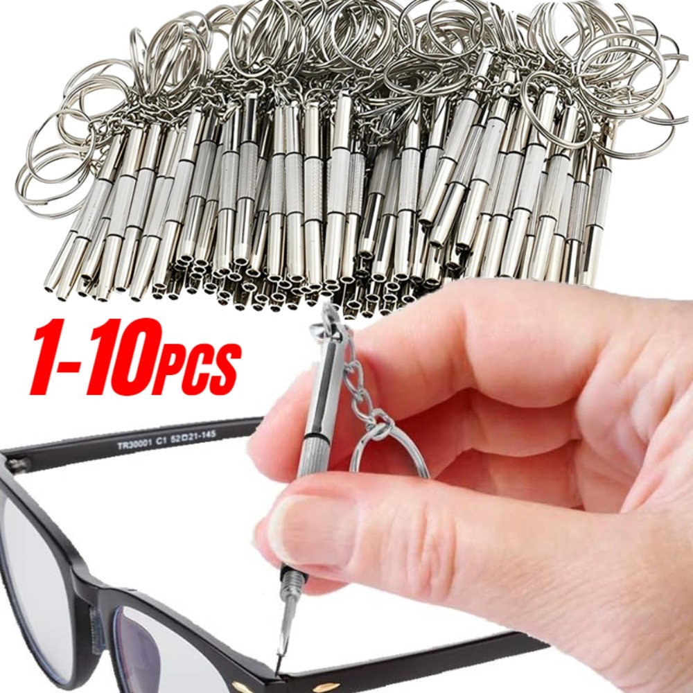 Steel Glasses Screwdriver Eyeg - Watch Tool Repair Kit 评论和价格