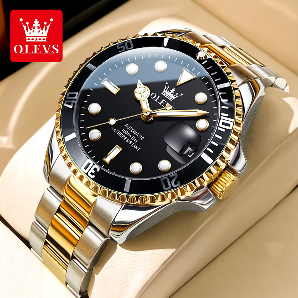 OLEVS Men's Watches Luxury Ori - Rolex Watch Datejust 评论和价格