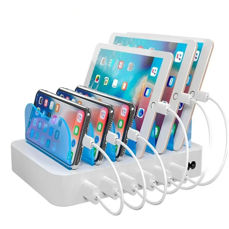 6USB desktop phone holder, sma - Smartwatch I Watches 评论和价格