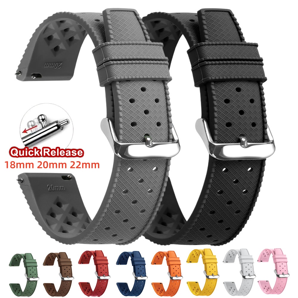 18mm 20mm 22mm Tropical Silico - Seiko Watches Smartwatch 评论和价格